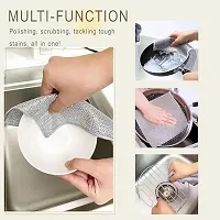 Double Sided Non Scratch Dish Wash Cloth-thumb1