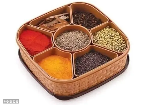 Multipurpose Masala Rangoli Dabba Box-thumb0