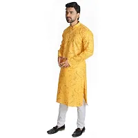 RIGAL Men's Magic Printed Kurta Pyjama Set-thumb2