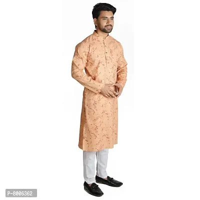 RIGAL Men's Magic Printed Kurta Pyjama Set-thumb3