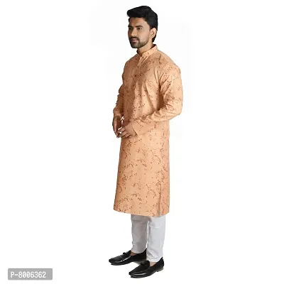 RIGAL Men's Magic Printed Kurta Pyjama Set-thumb2