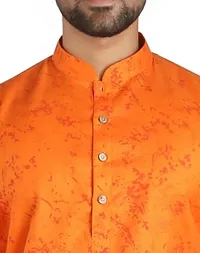 RIGAL Men's Magic Printed Kurta Pyjama Set-thumb4