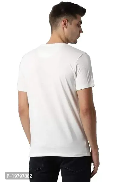 UU Jay Bhim T-Shirt for Men White Colour Dr. B R. Ambedkar Print Small Size ANS00009-thumb2