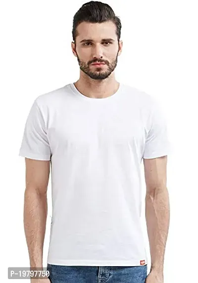 UU Jay Bhim T-Shirt for Men White Colour Budda Print Small Size ANS00001-thumb0