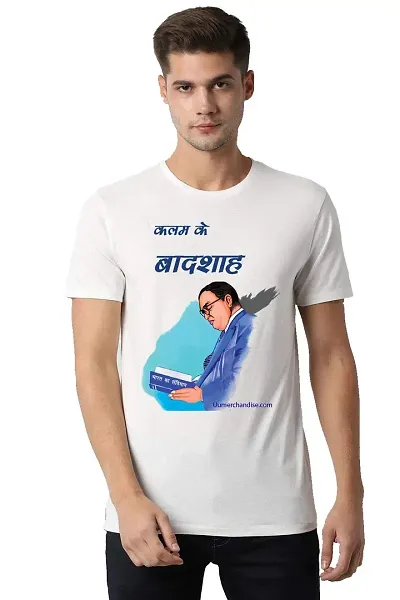 UU Jay Bhim T-Shirt for Men Colour Dr. B R. Ambedkar Print Size ANS00009