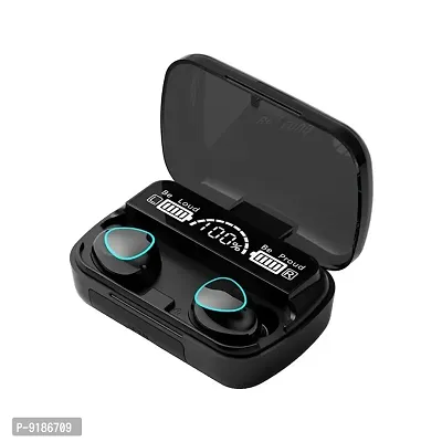 M10 TWS High Quality  Bluetooth Wireless Earbuds Bluetooth 5.0 Earbuds Charging Box Headset , Black-thumb0