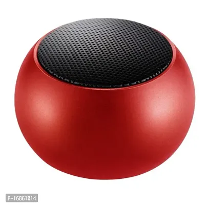 M3 Colorful Wireless Bluetooth Speakers 3D Mini Electroplating Round Steel Speaker (Random Color)-thumb0