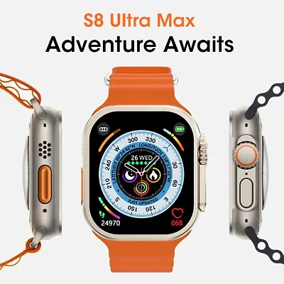 S8 Ultra Smart Watches 2 Inches Series 8 Men Smartwatch Women Wireless Charging Touch Screen Smartwatch Bluetooth Calls Bracelet-thumb0
