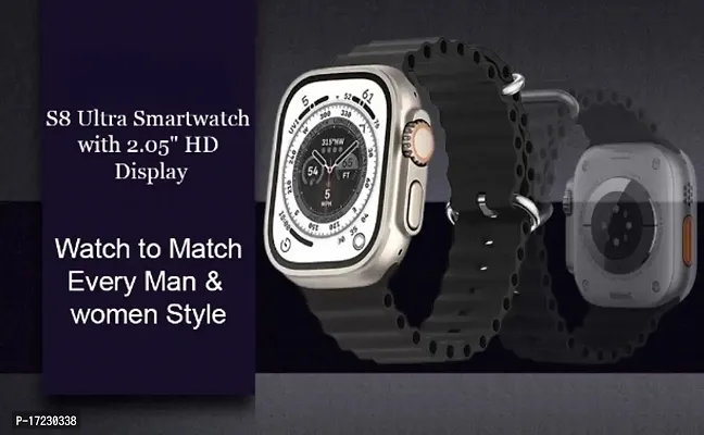 S8 Ultra Smart Watches 2 Inches Series 8 Men Smartwatch Women Wireless Charging Touch Screen Smartwatch Bluetooth Calls Bracelet
