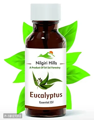 Eucalyptus Oil | 100% Natural and Pure Nilgiri Eucalyptus Aroma Essential Oil | Neelgiri Tel - 90 ml-thumb0