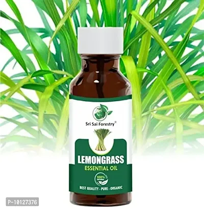 Lem Lemongrass Essential Oil for Aromatherapy, Insect Repellent, Hair Care, 100% Natural and Pure