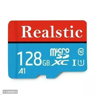 Realstic A1 Ultra 128 GB MicroSD Card Class 10 130 MB/s Memory Card Memory Card | Micro SD Card | High Speed Data Transfer | 128 GB Memory Card Ultra Speed 128 GB Micro SDXC Memory Card For Android-thumb0
