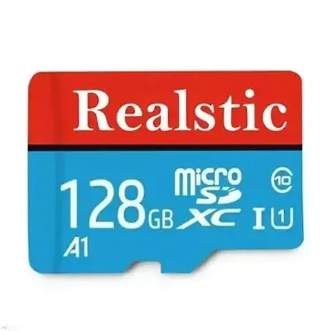 Realstic A1 Ultra 128 GB MicroSD Card Class 10 130 MB/s Memory Card Memory Card | Micro SD Card | High Speed Data Transfer | 128 GB Memory Card Ultra Speed 128 GB Micro SDXC Memory Card For Android