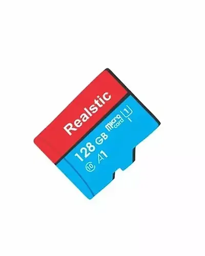 Realstic High 128 GB MicroSD Cards Class 10 130 mb/s Memory Card