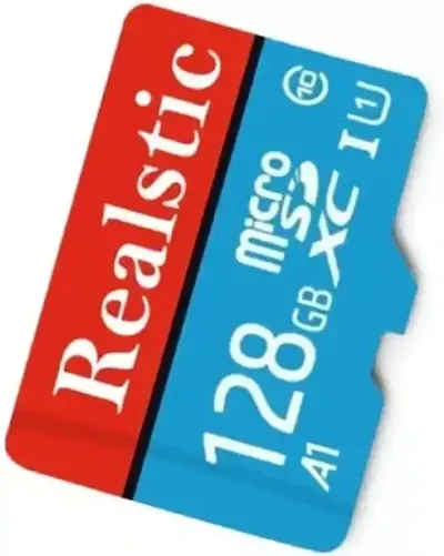 Realstic Memory Card sd card 128 GB MicroSD Card Class 10 130 MB/s Memory Card