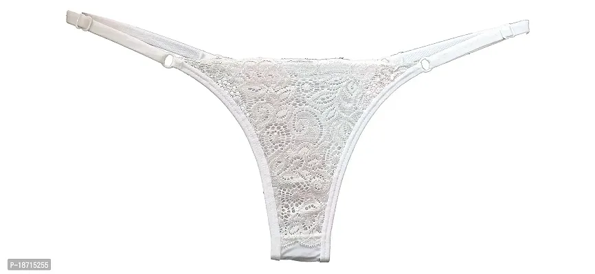 SSG Women's Cotton Thongs (263703495375, White, Free Size)