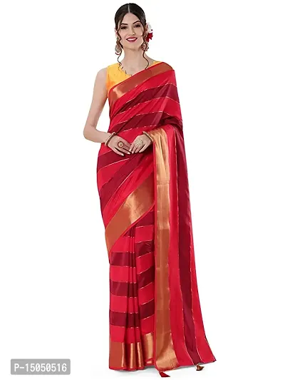 Stylish Women Art Silk Saree with Blouse piece-thumb0