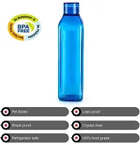 Transparent Water Bottle 1000 ml Pack of 1- Assorted-thumb2