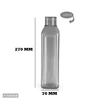 Transparent Water Bottle 1000 ml Pack of 1- Assorted-thumb4