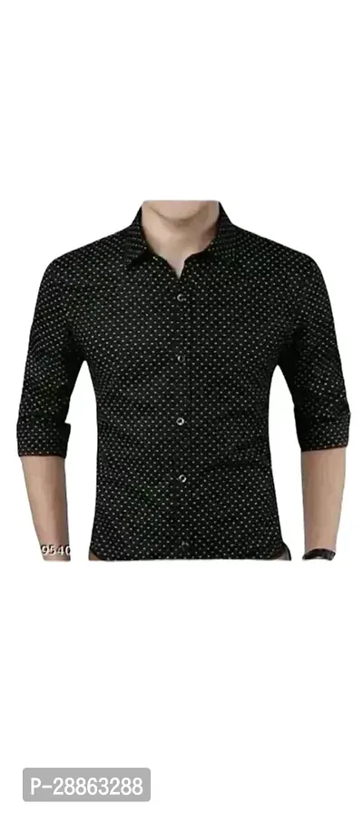 Stylish Cotton Blend Casual Shirt For Men