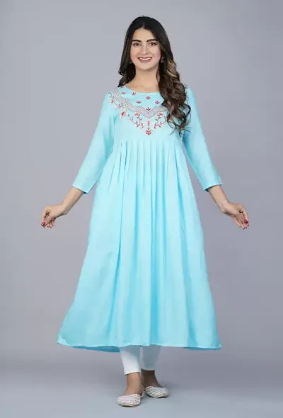 Elegant Embroidered Kurta For Women