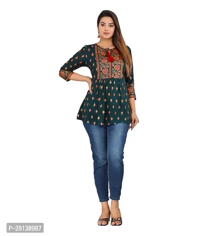 Trendy Cotton Blend Top for Women