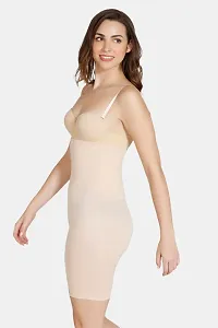 Classic Cotton Solid  Body Shaper for Women-thumb1