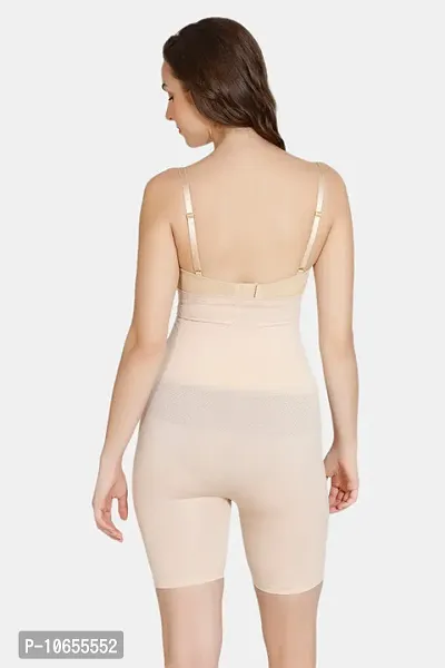 Classic Cotton Solid  Body Shaper for Women-thumb3