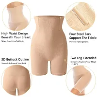 Classic Cotton Solid  Body Shaper for Women-thumb2