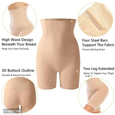 Classic Cotton Solid  Body Shaper for Women-thumb3