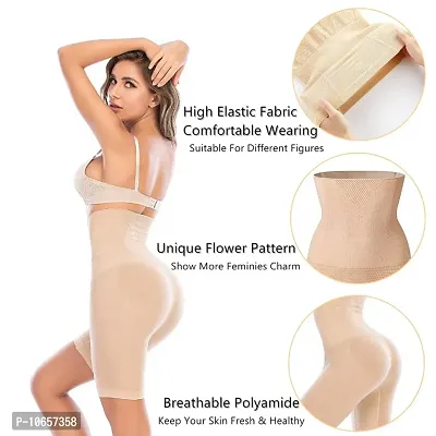 Classic Cotton Solid  Body Shaper for Women-thumb2