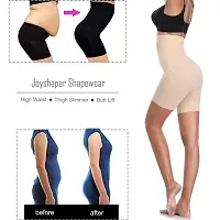 Classic Cotton Solid  Body Shaper for Women-thumb1