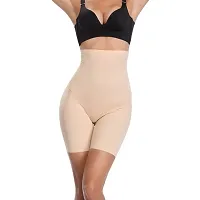 Classic Cotton Solid  Body Shaper for Women-thumb3