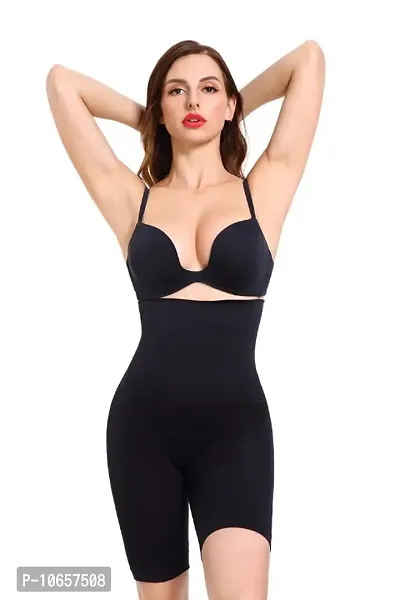 Classic Cotton Solid  Body Shaper for Women-thumb2