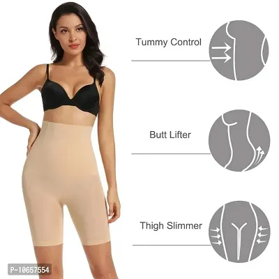 Classic Cotton Solid  Body Shaper for Women-thumb2