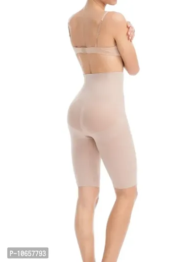 Classic Cotton Solid  Body Shaper for Women-thumb2