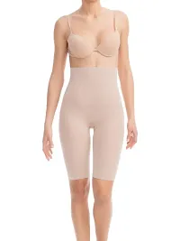 Classic Cotton Solid  Body Shaper for Women-thumb3