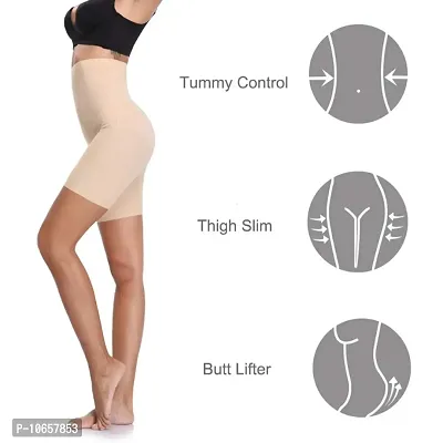 Classic Cotton Solid  Body Shaper for Women-thumb0
