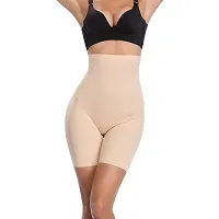 Classic Cotton Solid  Body Shaper for Women-thumb2