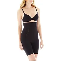 Classic Cotton Solid  Body Shaper for Women-thumb1