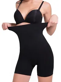 Classic Cotton Solid  Body Shaper for Women-thumb3