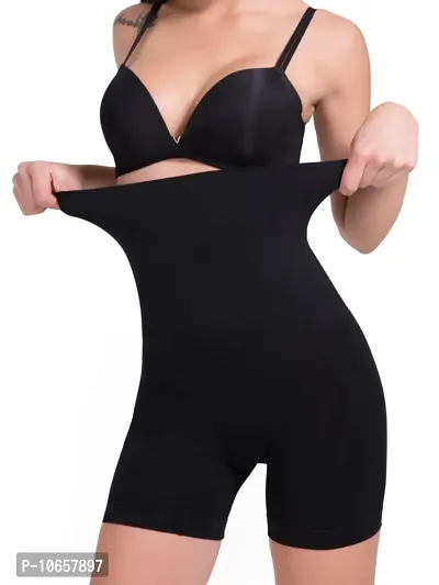 Classic Cotton Solid  Body Shaper for Women-thumb4