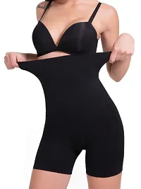 Classic Cotton Solid  Body Shaper for Women-thumb1