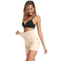 Classic Cotton Solid  Body Shaper for Women-thumb2