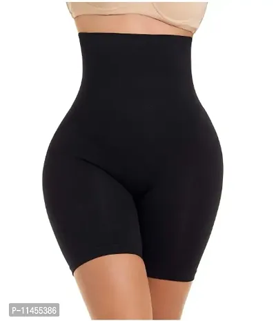 Women Cotton Lycra Tummy Control 4-in-1 Blended High Waist Tummy And Thigh  Shapewear