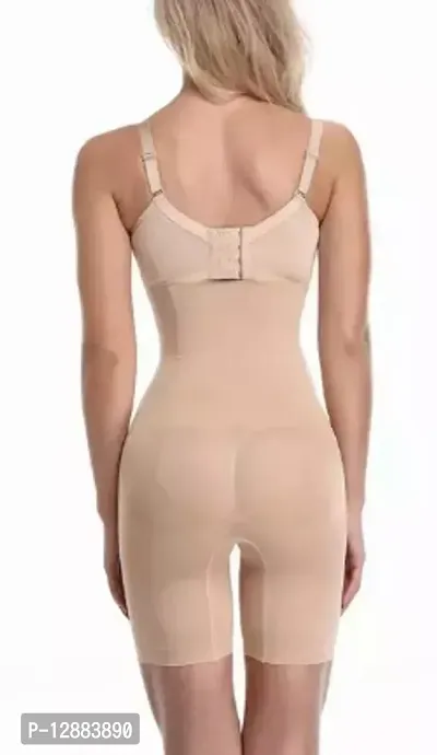 Women’s Cotton Lycra Tummy Control 4-in-1 Blended High Waist Tummy & Thigh  Shapewear
