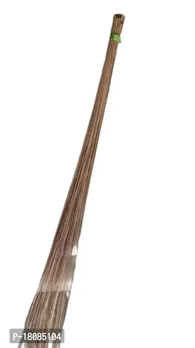 Premium Quality Broom Stick For Home Cleaning Combo - 1 Hard  1 Soft Brooms (Pack Of 2, Medium Size, Multicolor)-thumb0