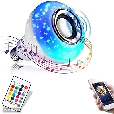 Sanaz Bluetooth Music Bulb With RGB Lights-thumb2