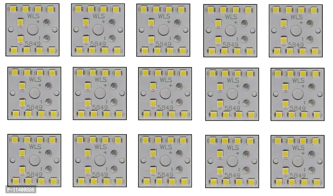 Onas (PACK OF 15) 9w MCPCB Led Raw Material For Led Bulb Light