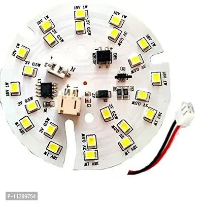 Rechargeable Led DOB PCB for Repairing Rechargeable led Bulb or Making New Bulb LightingKart (Alpha DOB PCB { A Grade}, Pack of 5)-thumb0